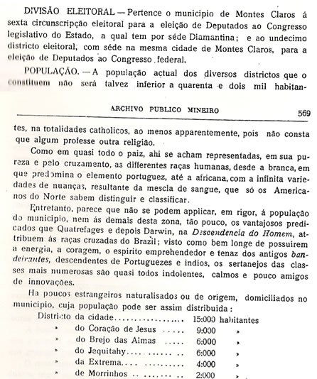 Chorografia Mineira - Oitava Parte